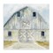 Stupell Industries Blue Gray Barn Canvas, design by Patti Bishop